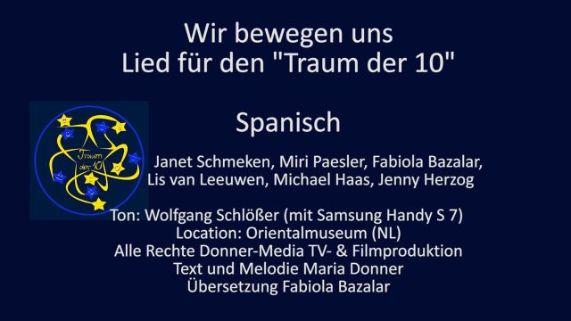 Wir bewegen uns - Lied-Spanisch