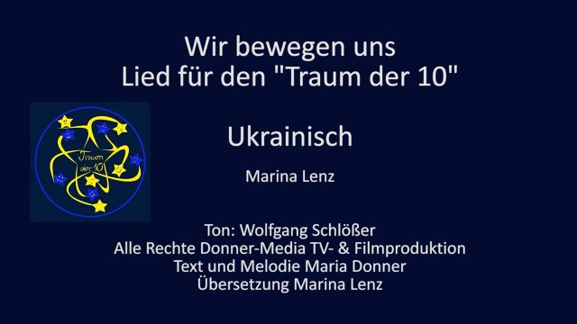 Wir bewegen uns - Lied-Ukrainisch