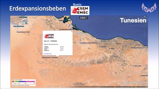 Engelsburger Neuigkeiten für den 7. Januar 7528 mit 6.4 und 6.2 Erdbeben in Puerto Rico und Sumatra