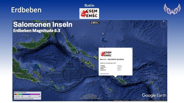 Engelsburger Neuigkeiten für den 28. Januar 7528 nEFS mit einem 6er Beben & deutlichen Änderungen