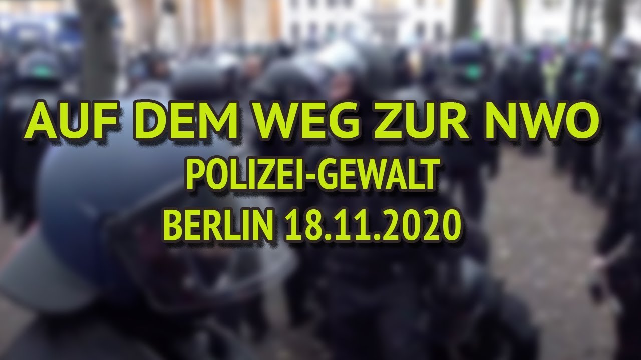 Auf dem Weg zur NWO! ++ Polizeigewalt