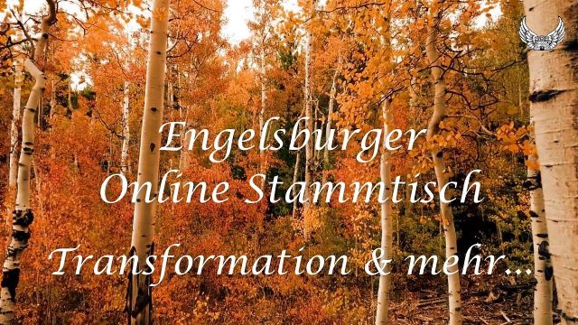 Engelsburger Online Stammtisch 20.07.2Q2Q. Thema heute: Transformation & mehr...