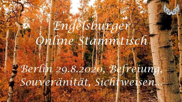 Engelsburger Online Stammtisch Spezial  Berlin 29.08.2Q2Q, Befreiung, Souveränität, Sichtweisen...