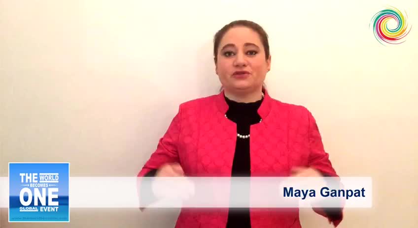 Maya Ganpat @ The World Becomes One Online-Congress 20/21