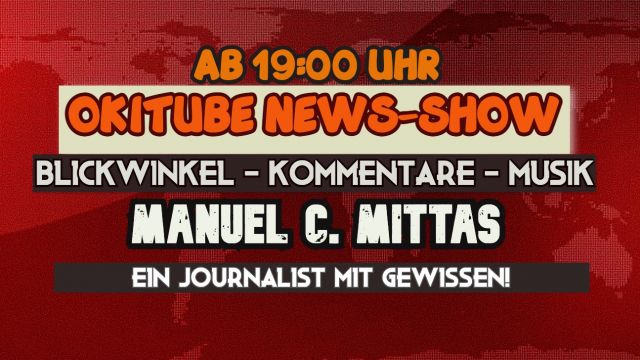 OKITUBE NEWS-SHOW + Blickwinkel, Kommentare, Musik