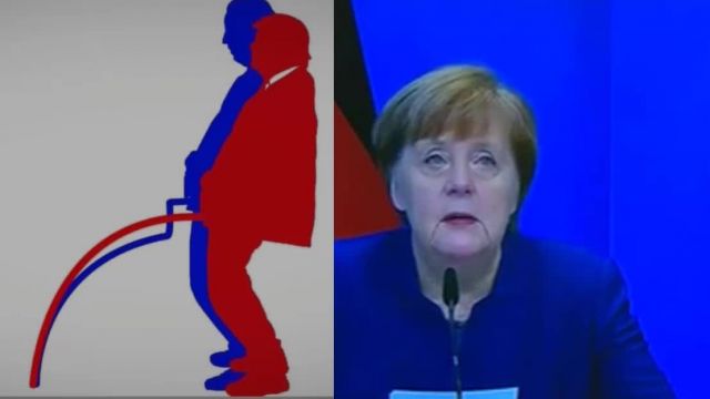 Merkel zur Demokratie und den EINLASS ins Kapitol l