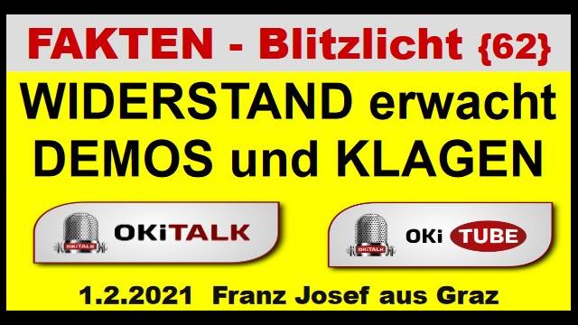 WIDERSTAND erwacht - DEMOS und KLAGEN