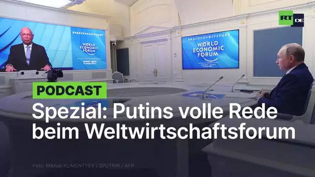 Putins Rede beim WEF Treffen