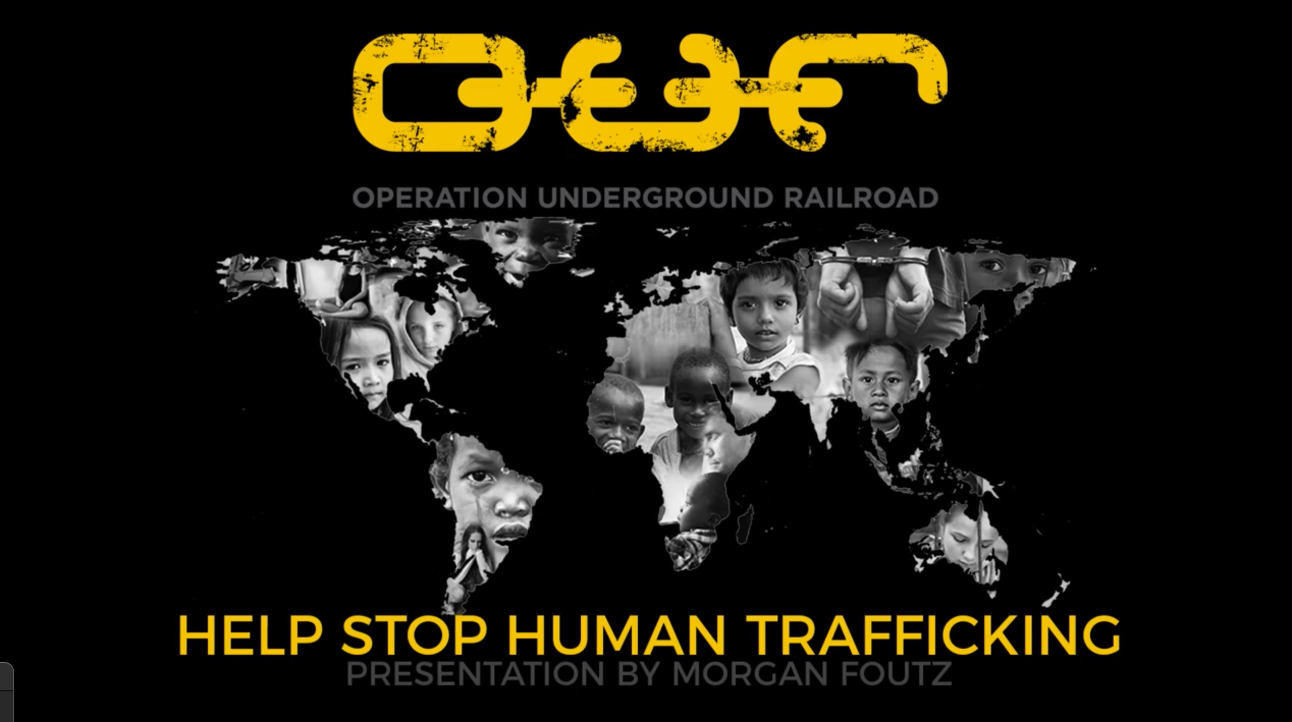 Operation Underground Railroad  + Help Stopping Human Trafficking