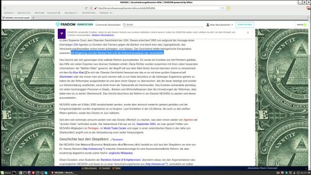 (Verbinde die Punkte) 10_3 Eine verrückte Verschwörungstheorie: N.E.S.A.R.A.