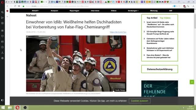 (Verbinde die Punkte) 22_7 Eine Ohrfeige für Satiriker: GEZ, Weisshelme & Co.