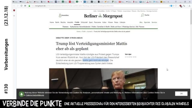 Verbinde die Punkte #130 - Vorbereitungen (23-12-18)