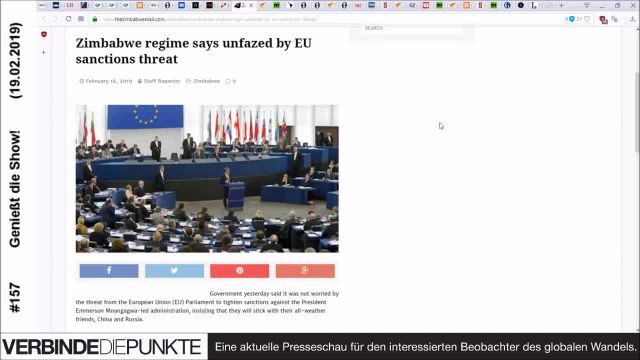 Verbinde die Punkte #157 - Genießt die Show (19-02-2019)