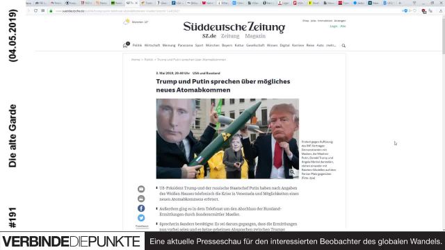 Verbinde die Punkte #191 - Die alte Garde (04-05-2019)