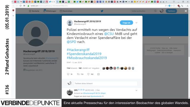 Verbinde die Punkte #136 - Zwei Pfund Gehacktes (05-01-2019)