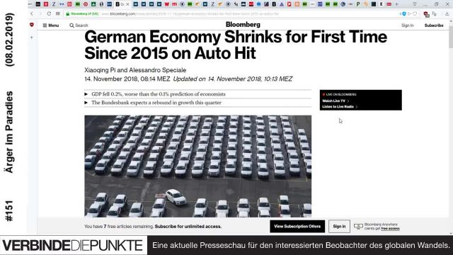 Verbinde die Punkte #151 - Ärger im Paradies (08-02-2019)