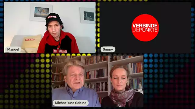 Sunny von VDP & Manuel C Mittas von OutoftheBoxTV im Gespräch mit Michael F. und Sabine Vogt