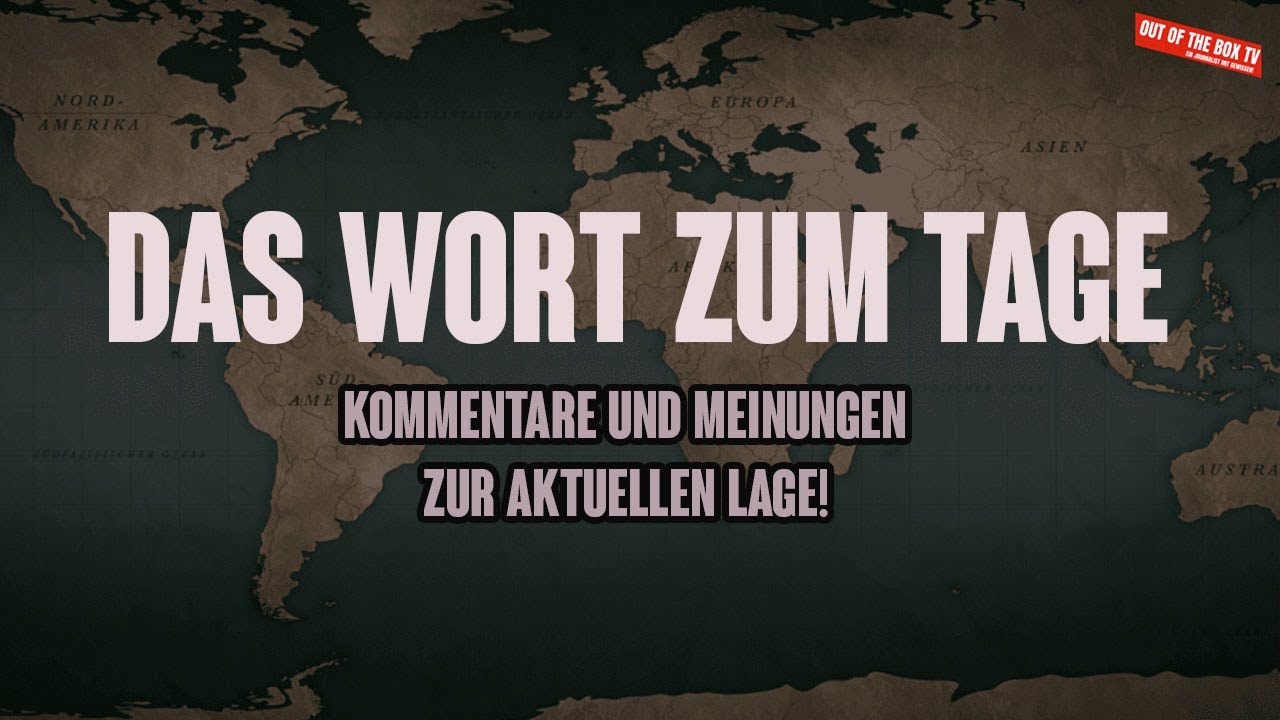 Das Wort zum Tage #27 ++ Sippenhaft, Kontaktverbot, Spaltung statt Vergebung? Die Causa KÜSSEL und mehr!