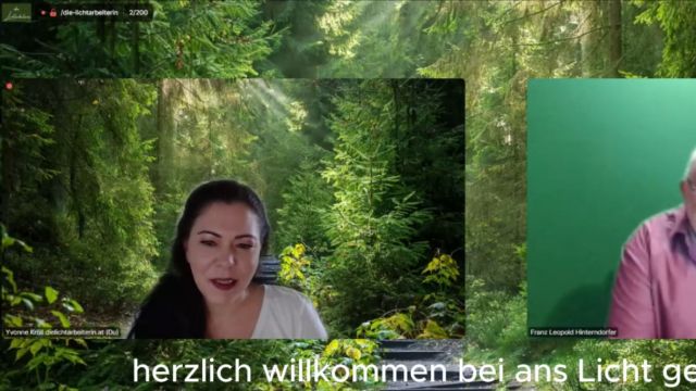 Ans Licht gebracht  -  die Lichtarbeiterin