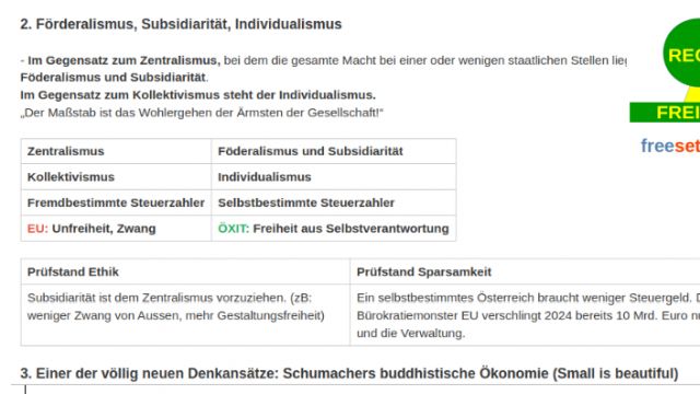 Gesellschaftsformen: Zentral, föderal, lokal