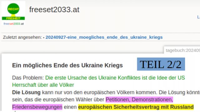 20240927 Ein mögliches Ende des Ukraine Kriegs Teil 2