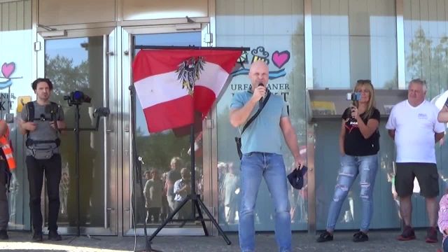 4-9-2021 Linz -  Rede von Doc Belsky