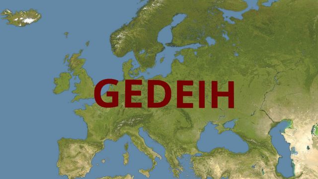 Wie Satellitenbilder die Welt GEDEIHEN lassen.