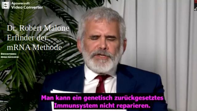 Robert Malone - Erfinder der mRNA Impfung! – gloria.tv