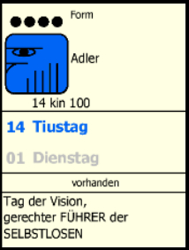 1 März 2022 Tagesenergie Blauer Adler Ton  4