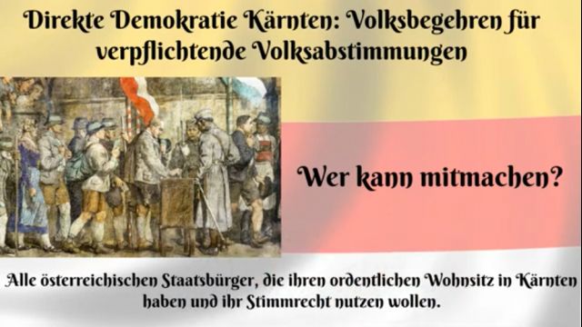Direkte Demokratie - Kärnten 2022