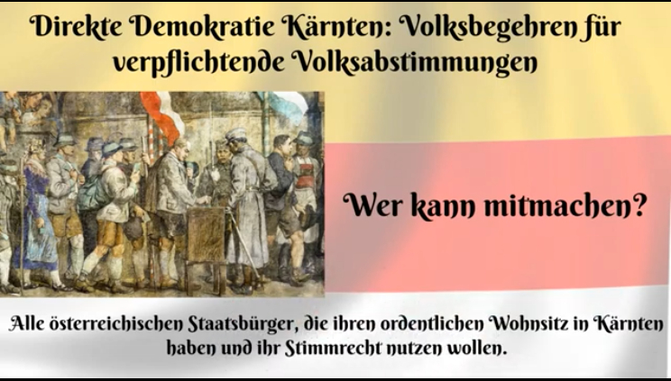 Direkte Demokratie - Kärnten2022