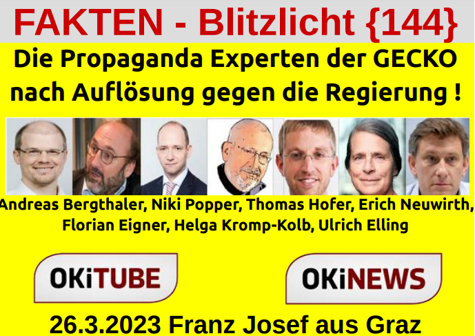 Die Propaganda Experten der GECKO - FAKTEN - Blitzlicht {144}