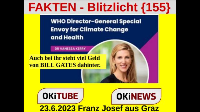 Vanessa Kerry und Bill Gates - FAKTEN - Blitzlicht {155}