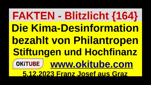 Klima-Desinformation - FAKTEN - Blitzlicht {164}