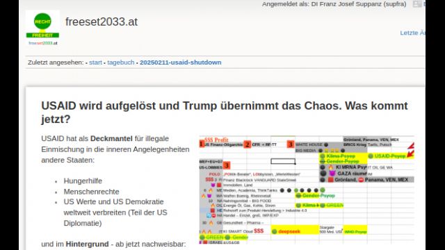 USAID wird aufgelöst und Trump übernimmt das Chaos